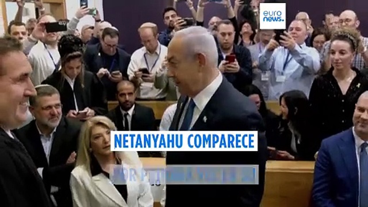 Benjamin Netanyahu testifica por primera vez en su triple caso de corrupción