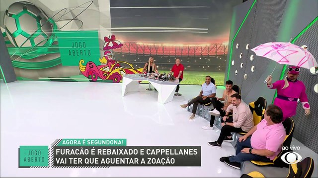 Zoeira Jogo Aberto: De Penélope Charmosa, Cappellanes atura a zoação após queda do Athletico-PR