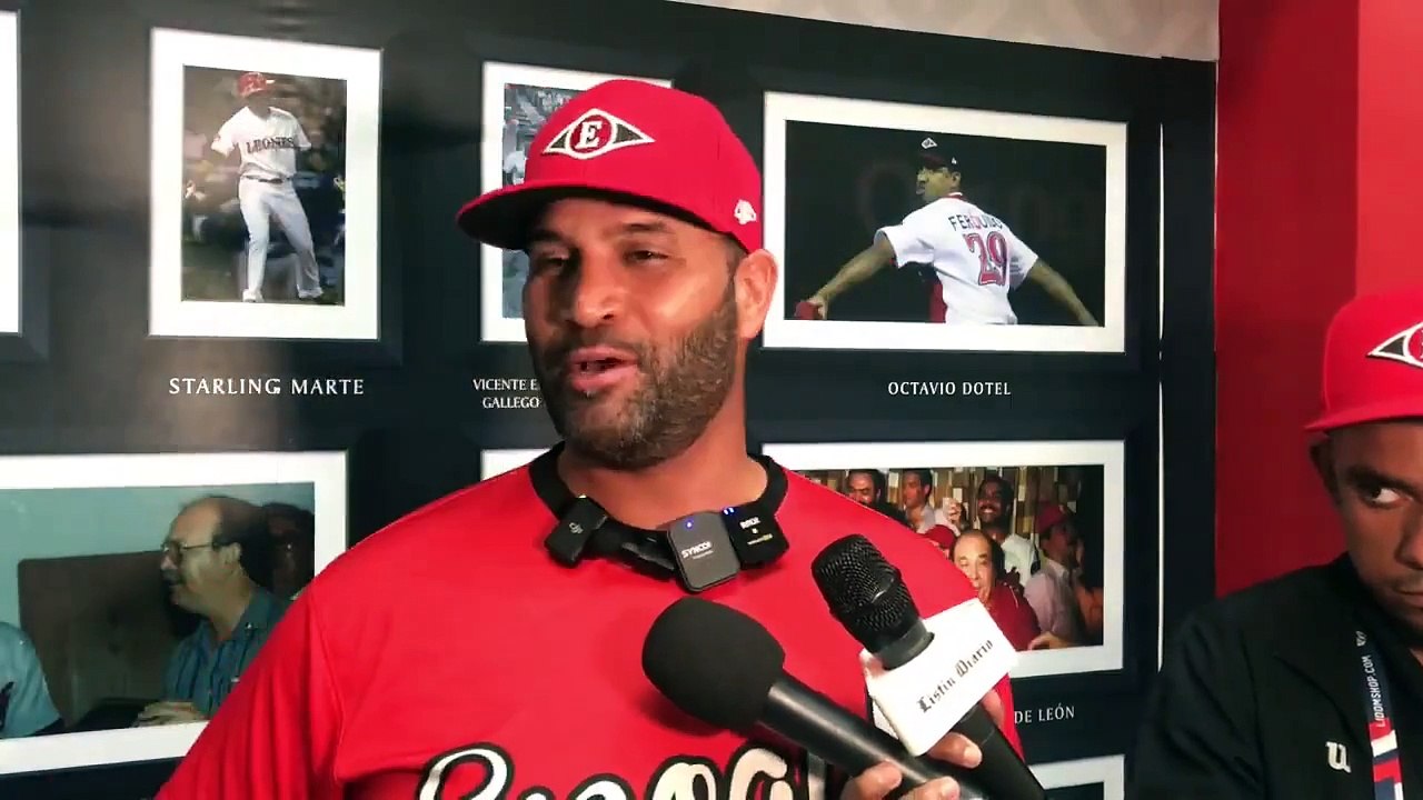 Video | Albert Pujols: "Si el dueño viene mañana o el gerente me quiere botar, yo no tengo presión"