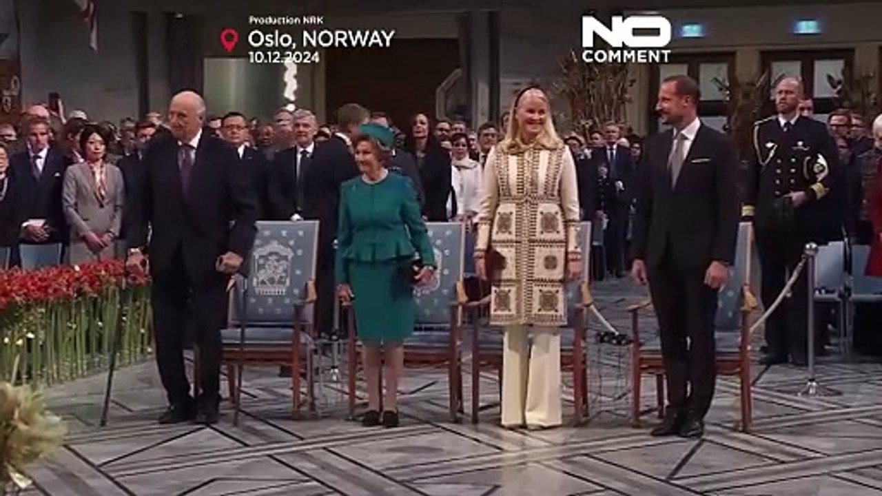 Überlebende der Atombombenangriffe auf Japan nehmen Friedensnobelpreis an