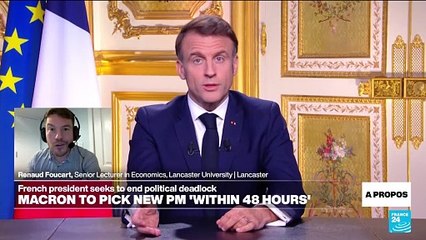 Left or right? Macron aims to pick new French PM 'within 48 hours'