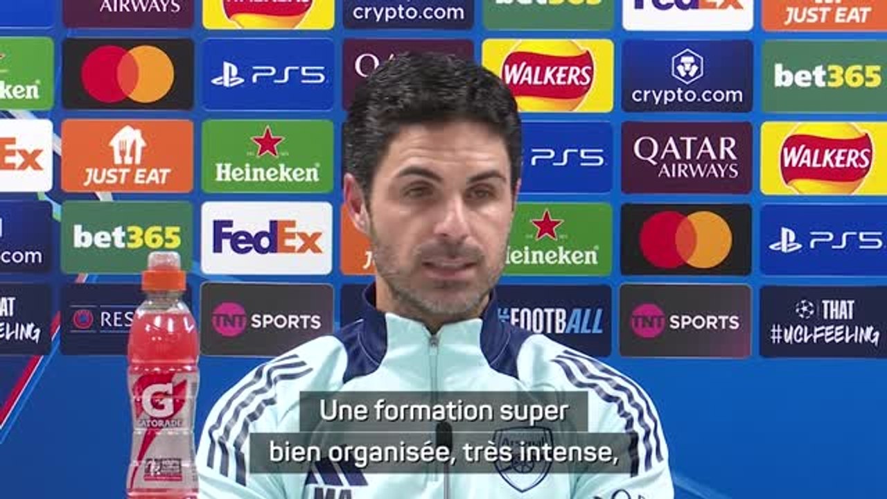 Arsenal - Arteta : "Monaco m'impressionne"