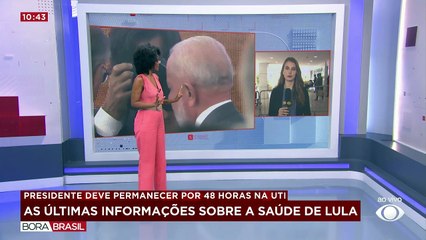 Lula deve permanecer por 48 horas na UTI após cirurgia de urgência