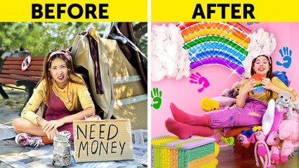 She's strong ✨🛏️ DIY Bed Set for your sticky situation #123go