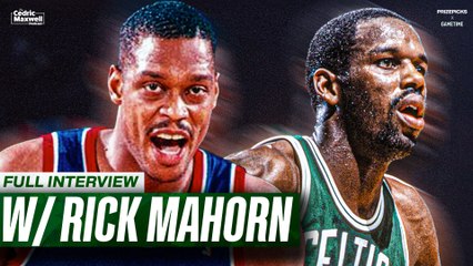 Rick Mahorn Tells CRAZIEST NBA stories w/ Cedric Maxwell | FULL EPISODE
