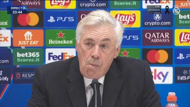 Rueda de prensa de Ancelotti tras el Atalanta 2 - Real Madrid 3