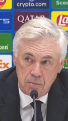 La reacción de Ancelotti al fallo de Retegui en el 94' que suponía el empate en el partido