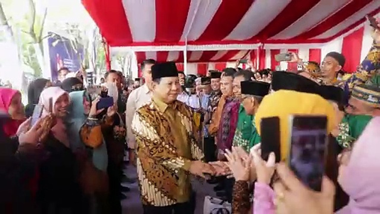 Presiden Prabowo Subianto Hadiri Milad ke-112 Muhammadiyah dan Tanwir 2024 di Kupang