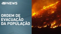 Incêndio florestal na Califórnia (EUA) se espalha rapidamente