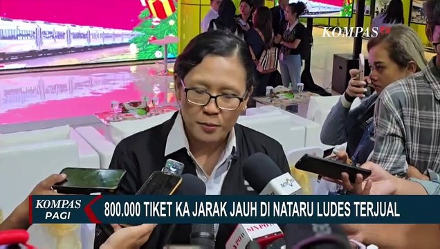 800 Ribu Tiket KA Ludes Terjual Jelang Nataru, Ini 4 Daerah yang Paling Diminati | SERIAL NATARU