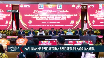11 Desember Hari Terakhir Pendaftaran Sengketa Pilkada Jakarta 2024, KPU Siap Hadapi Gugatan
