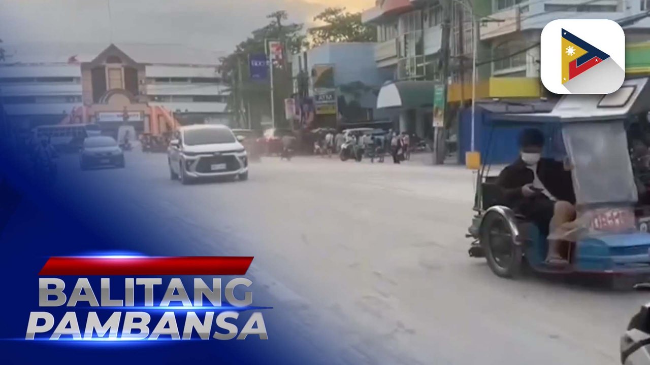 Mga residente, pinag-iingat sa pyroclastic density current o mainit na debris at abo mula sa Bulkang Kanlaon