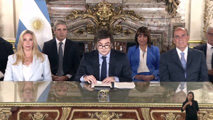 🔴MILEI EN CADENA NACIONAL: "PASAMOS A SER UNO DE LOS PAÍSES QUE MEJOR SE PROYECTA EN LOS PRÓXIMOS 40 AÑOS"