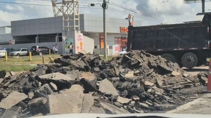 Conductores enfrentan gran congestionamiento en Penonomé por rehabilitación de la Interamericana