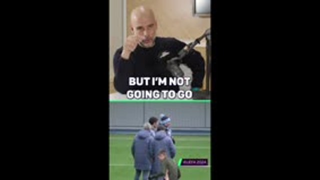 No club football after Man City, claims Guardiola