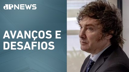 Javier Milei completa 1 ano de governo na Argentina