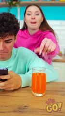 She got a Free Drink🥤😂 #123go #prank #fun