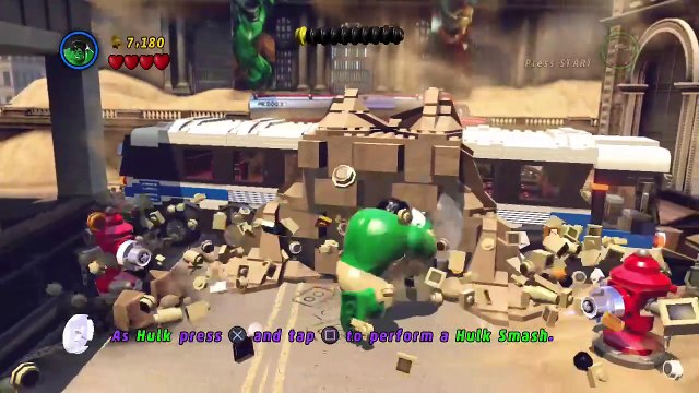 LEGO Marvel Super Heroes online multiplayer - ps3