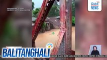 Pinakamalaking ilog sa Brgy. Kinatakutan, umapaw; Maraming bahay, nalubog sa baha | Balitanghali