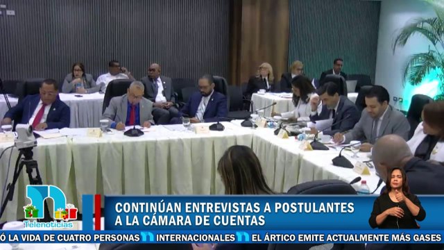 Continúan entrevistas a postulantes a la Cámara de Cuentas