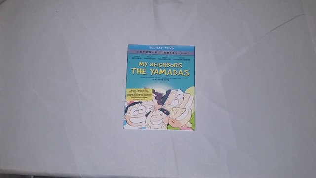 My Neighbors the Yamadas Blu-Ray/DVD Unboxing