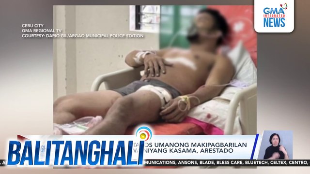 Lalaki, sugatan matapos umanong makipagbarilan sa mga pulis; 2 niyang kasama, arestado | Balitanghali