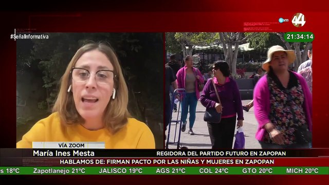María Inés Mesta nos habla sobre el pacto por las niñas y mujeres de Zapopan