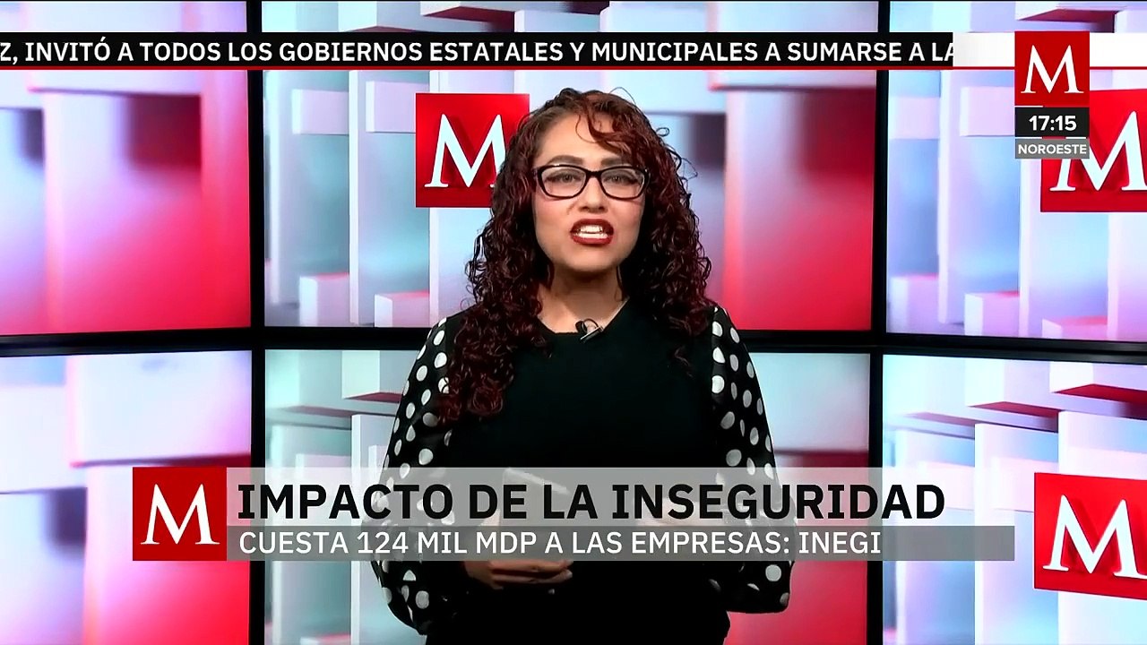 Empresas en México enfrentan altos costos por inseguridad; gasta 124 mil mdp, según Inegi