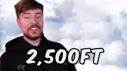 iPhone Vs 8000 Feet Drop! @Mrbeast #Viral #dailymotion