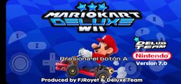 MATANDO EL TIEMPO CON MARIOKART WII DELUXE 7.0. GAMEPLAY EN ESPAÑOL. (PRUEVA EN DOLPHIN ANDROID) #1.