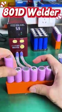 Which machine can weld 18650 lithium batteries?