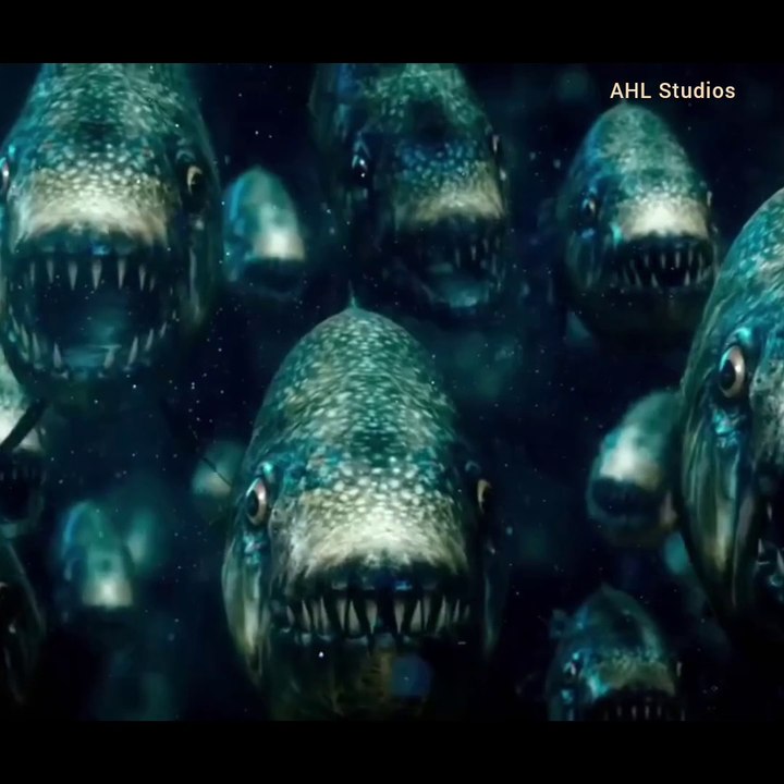 Sea Monster Fish - Man Dive in River and See What Happened - Indian Movie Bollywood, Hindi Movies