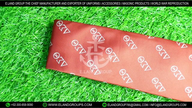 Masonic Regalia forget me not Tie, Masonic Ties,Tie with Square Compass & G - Red – Unique Regalia