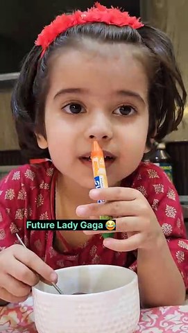 Future lady gaha 😆 🤣 😂 😹