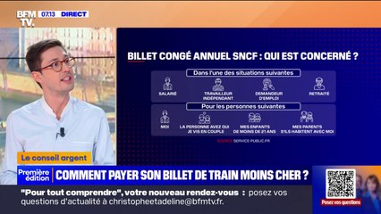 Billet congé annuel SNCF: connaissez-vous ce moyen d'obtenir 25% de réduction une fois par an?
