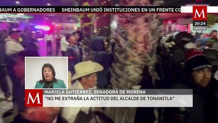 "El presidente municipal de Tonanitla llegó disparando": Mariela Gutiérrez