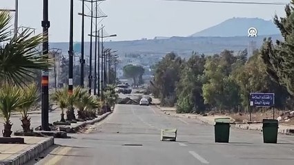 İsrail'in Suriye topraklarında ilerleyen işgalini görüntüledi