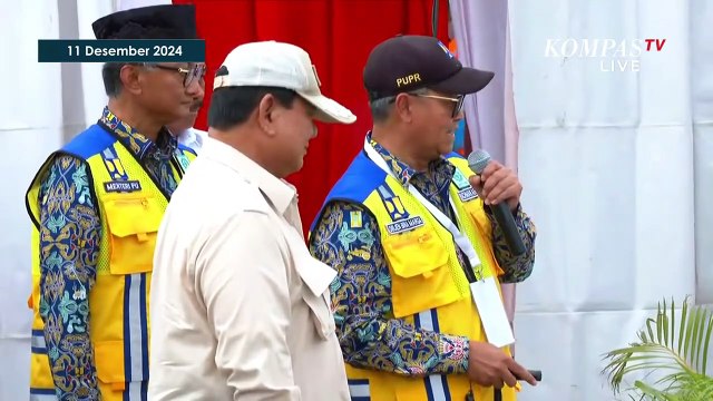 [FULL] Pesan Tegas Presiden Prabowo Resmikan Fly Over Madukoro Semarang: Uang Rakyat Untuk Rakyat!