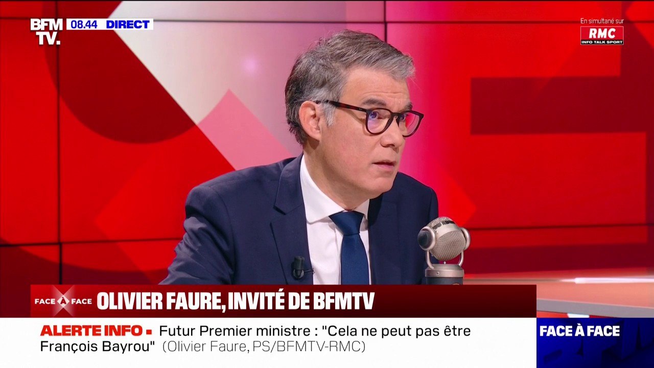 Olivier Faure (PS): "Plus Jean-Luc Mélenchon crie, moins on l'entend"
