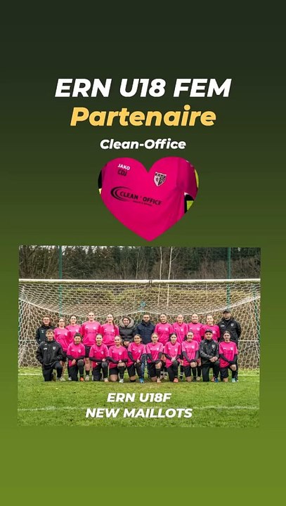 PARTENAIRE CLEAN-OFFICE ERN U18 FEM A11