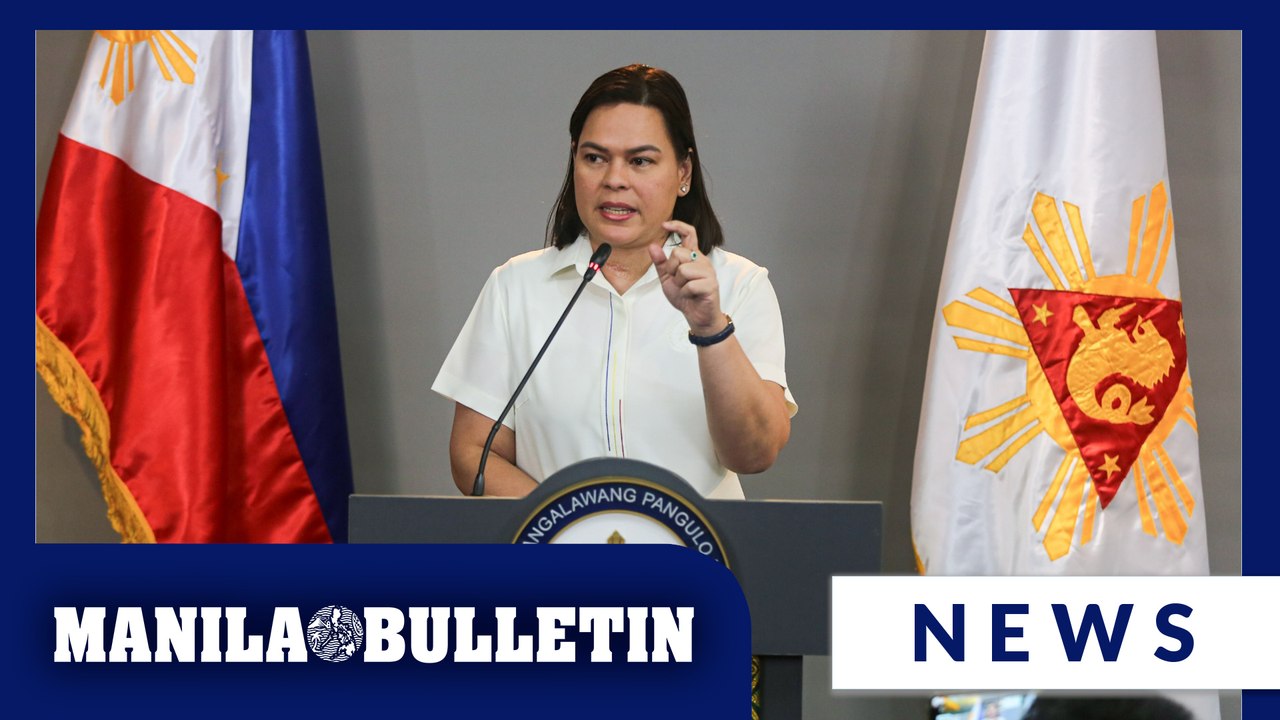 Sara says she won't leave the country amid NBI probe, impeachment raps