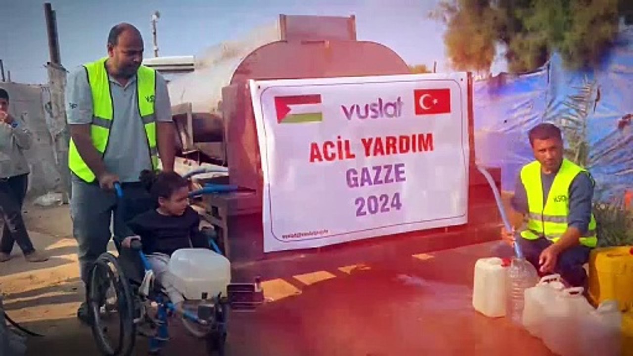 Gazze Su Dağıtımı | Vuslat Derneği 2024