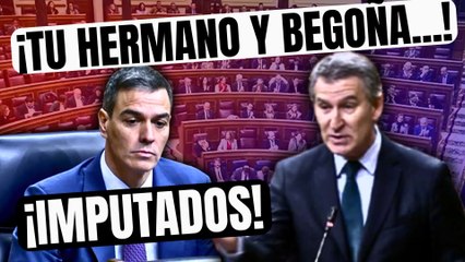 💥 Feijóo amarga la Navidad a Sánchez al recordarle que Begoña y su hermano están imputados