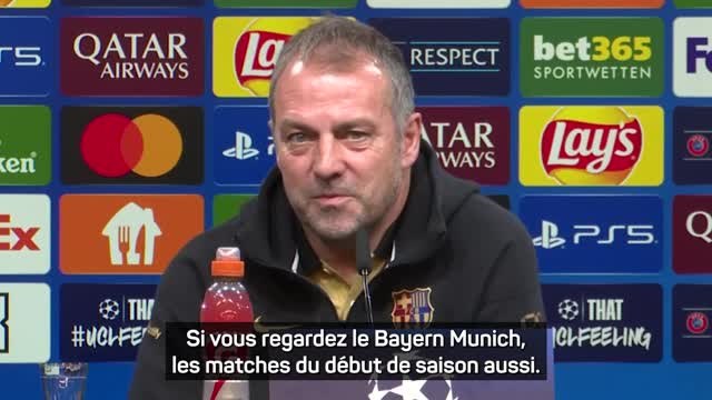 Barcelone - Flick avant d'affronter Dortmund : Nous sommes très motivés