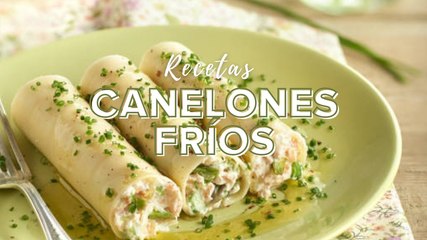 Receta: canelones fríos