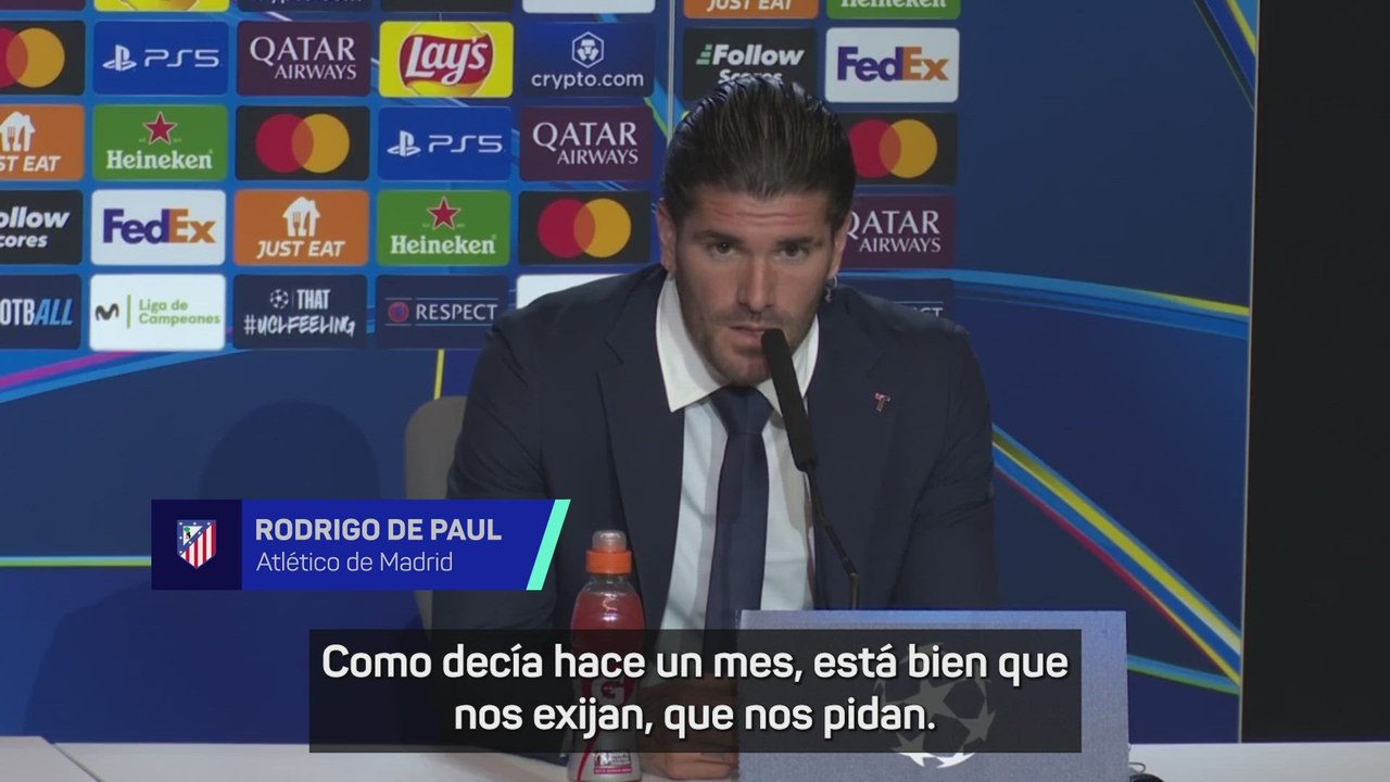 De Paul: "Ni antes era tan malo ni ahora soy tan bueno"
