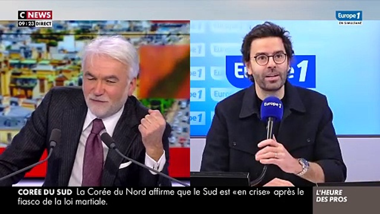 Pascal Praud vire un chroniqueur de CNews “C’est la dernière fois que vous venez sur ce plateau!”