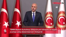 TBMM Başkanı Kurtulmuş: Dünya'da yeni dönemin, en büyük avantaja sahip ülkelerinden biri Türkiye'dir