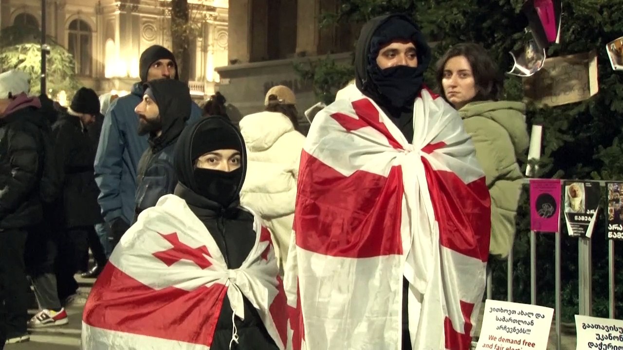 Neue großdemo in georgien für eu-anbindung