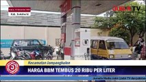 Dampak Bencana Sukabumi, BBM Eceran Tembus Rp. 20 Ribu per Liter di Jampangkulon